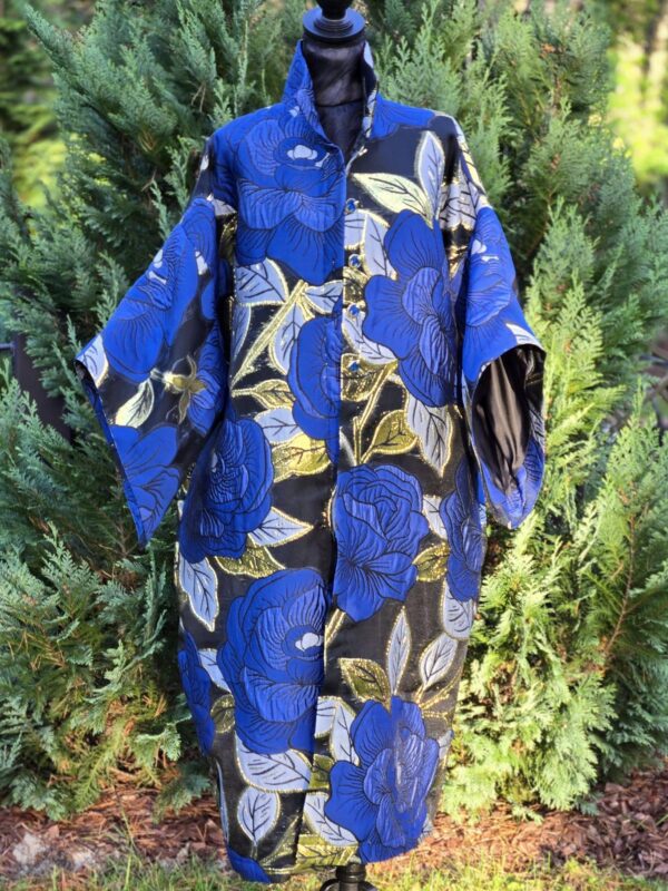 "sinine roos " kimono/mantel d 22 (jacguard)