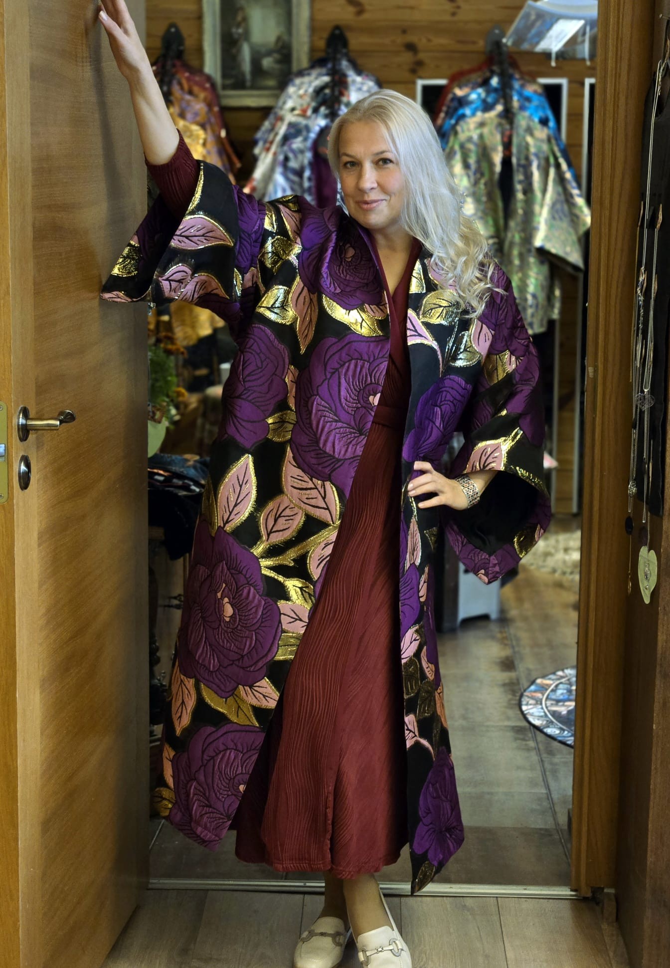 Kimono/mantlid naistele