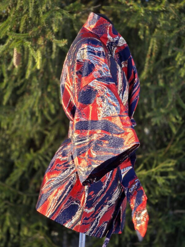 kimono d 9 punane sinine abstrakt