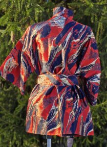 kimono d 9 punane sinine abstrakt