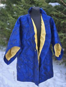 kimono d 9 "press roosa" sinine
