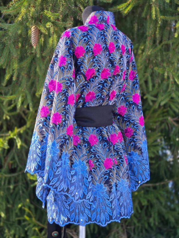 kimono d 4 "harri potter" roosa/burgundia