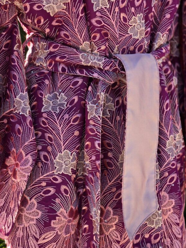 kimono d 4 "harri potter" roosa/burgundia