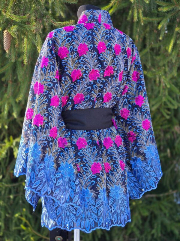 kimono d 4 "harri potter" roosa/burgundia