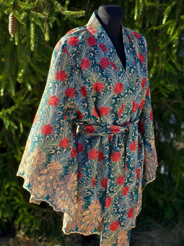 kimono d 4 "harri potter" beež/roheline