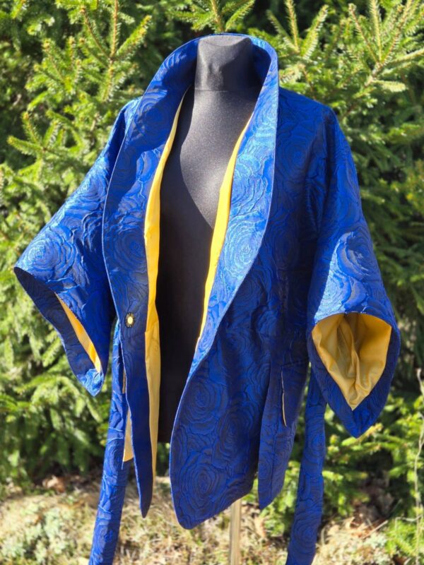 kimono/jakk d 14/5 "väike roos" sinine