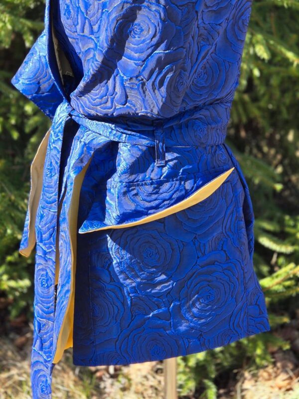 kimono/jakk d 14/5 "väike roos" sinine