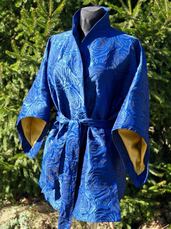 kimono/jakk d 14/5 "väike roos" sinine