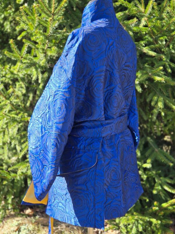 kimono/jakk d 14/5 "väike roos" sinine